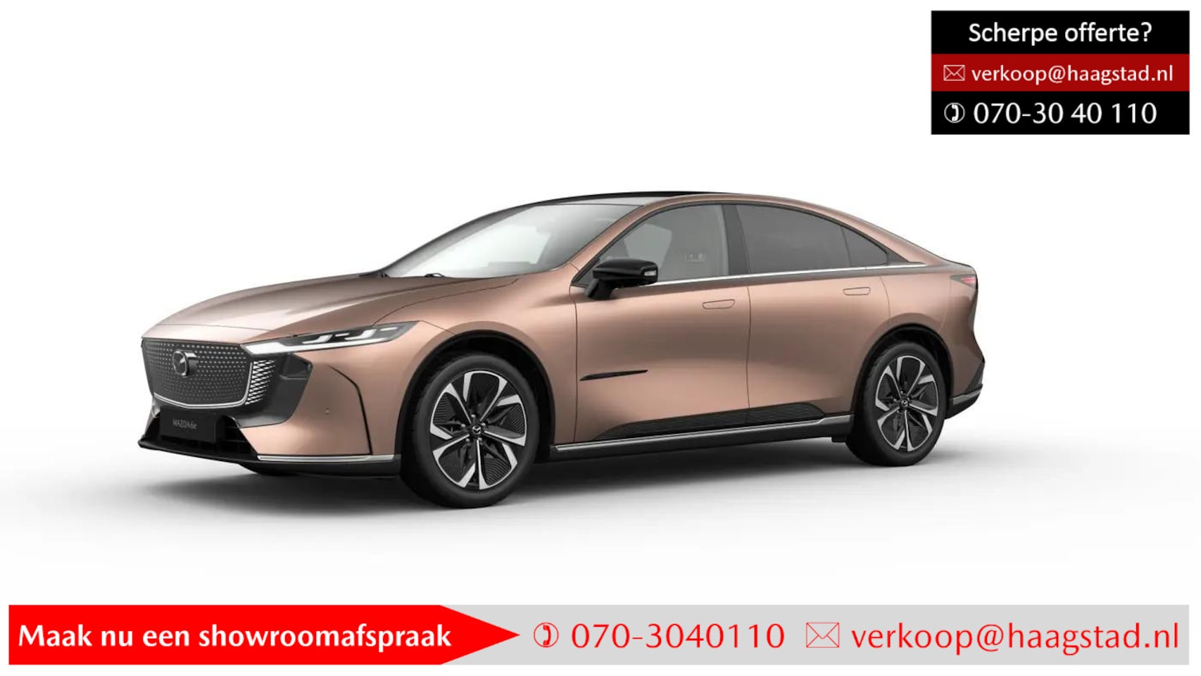 Mazda 6e - Takumi 68.8 kWh 17% bijtelling / Levering 2025 / Inclusief €2.000,- korting - AutoWereld.nl