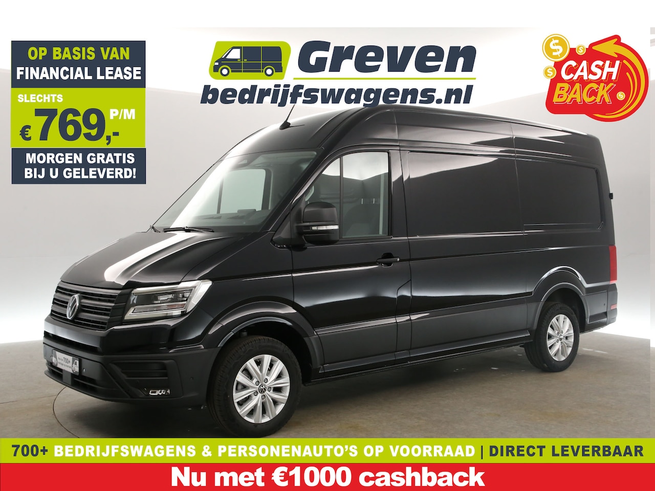 Volkswagen Crafter - 30 2.0 TDI DSG L3H3 Exclusive | FACELIFT MODEL!! NIEUW!! | BPM VRIJ | CAMERA | VIRTUAL COC - AutoWereld.nl