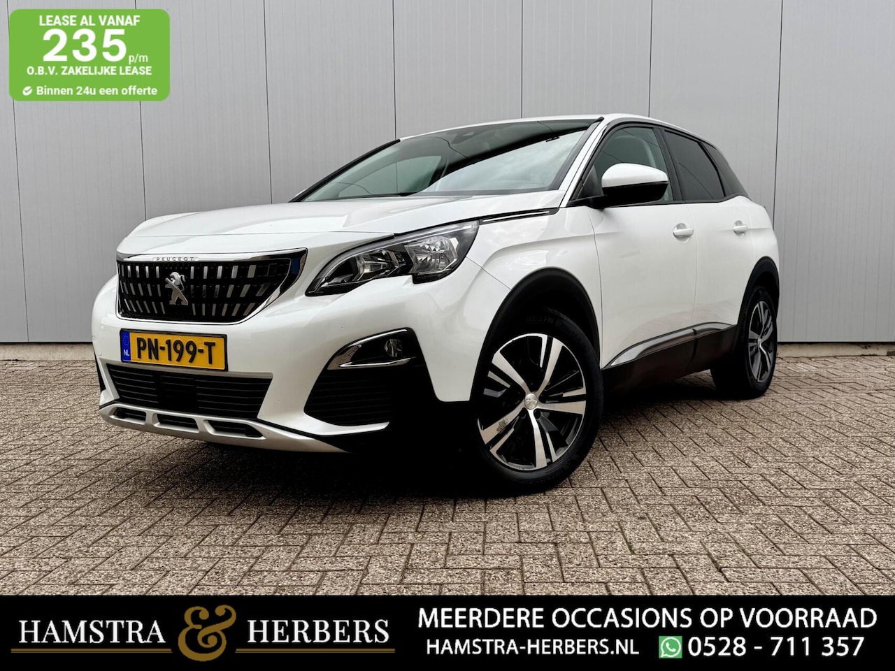 Peugeot 3008 - 1.2 PureTech Allure wit automaat - AutoWereld.nl