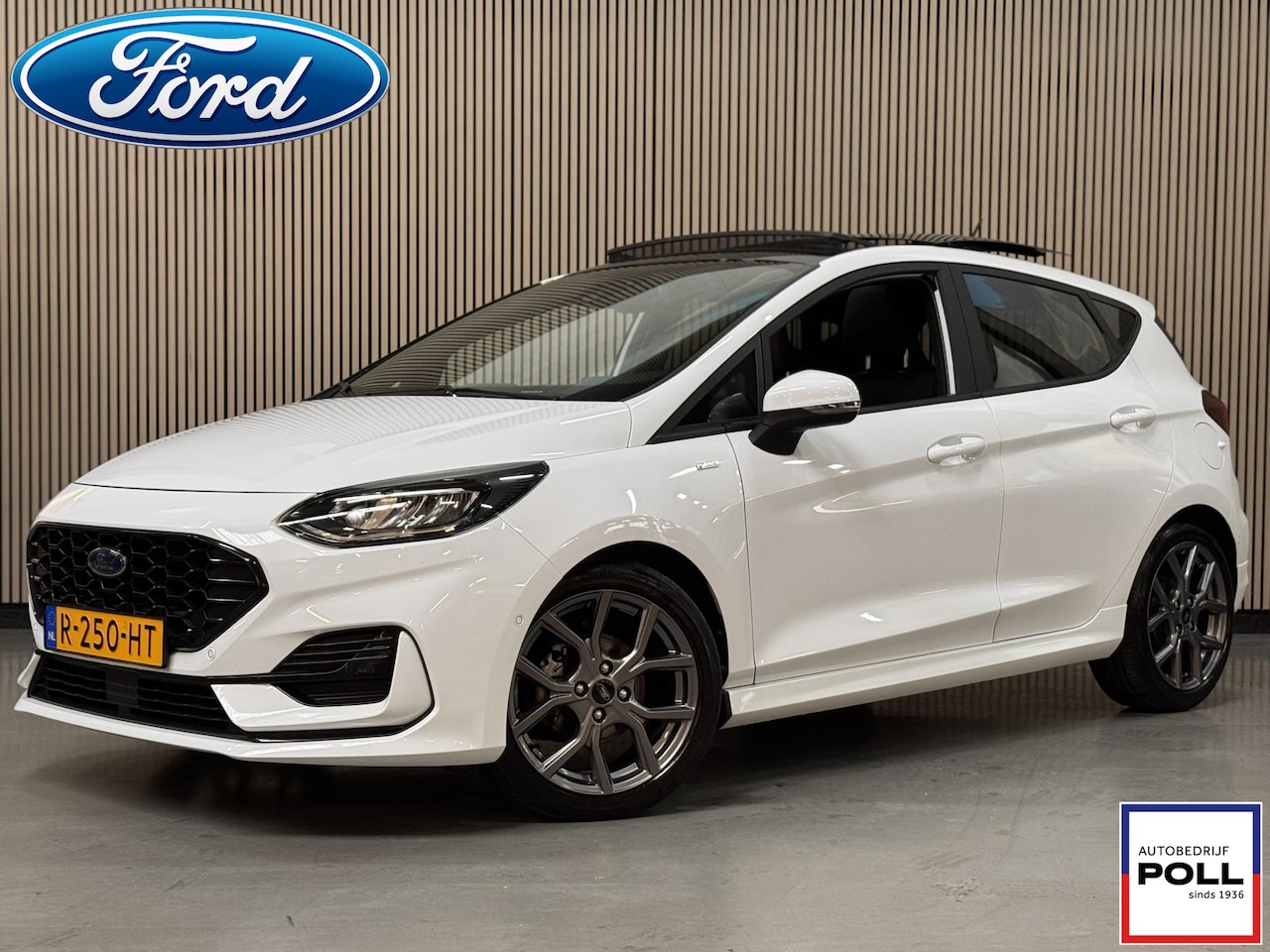 Ford Fiesta - 125pk EcoB Hybrid ST-Line X Panoramadak Full Options Winter Parking B&O pack Dealeronderho - AutoWereld.nl