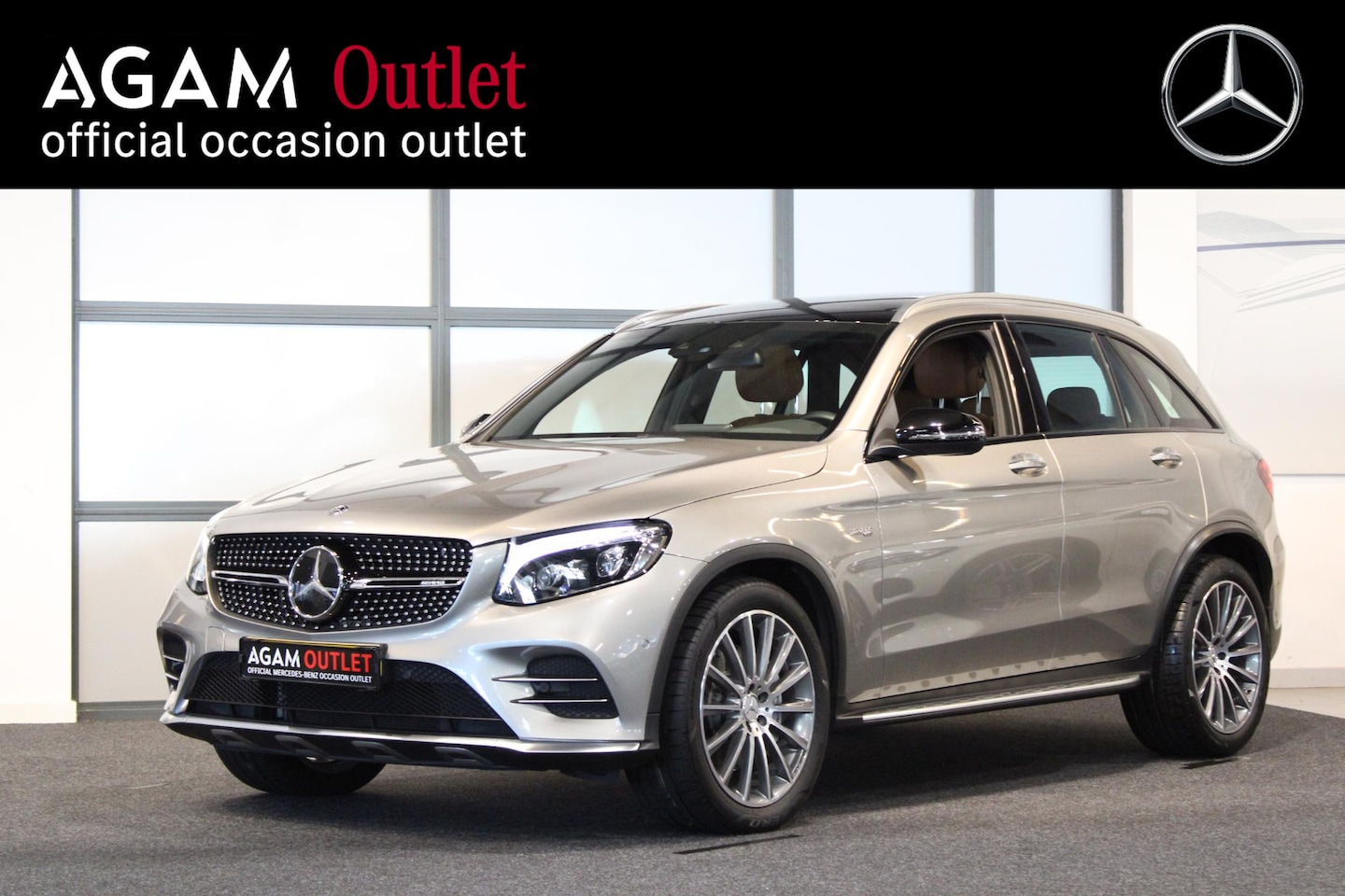 Mercedes-Benz AMG GLC - AMG 43 4MATIC Panorama dak | Compleet Dealer onderhoud - AutoWereld.nl