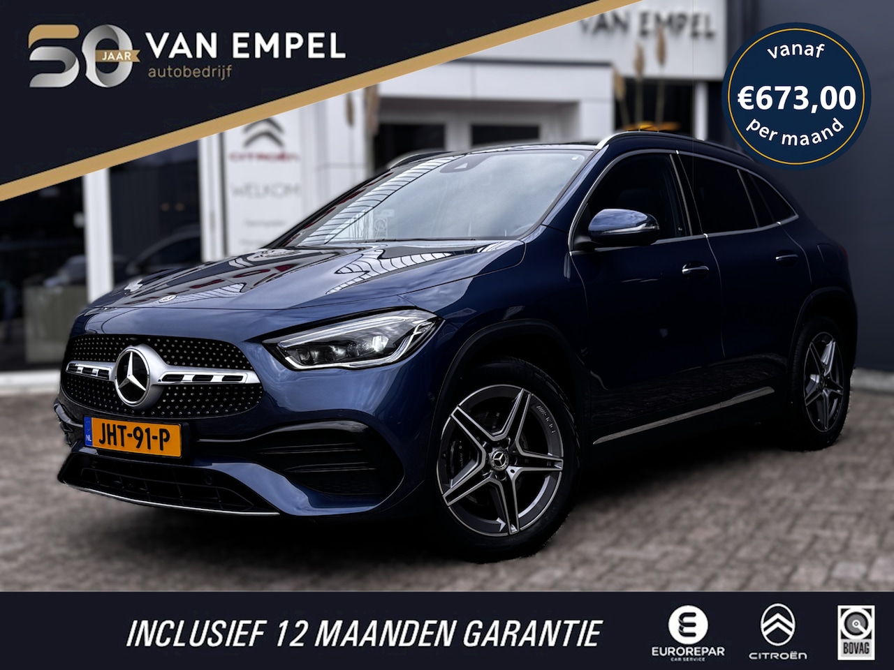 Mercedes-Benz GLA-Klasse - 250 e AMG Line | Pano | Trekhaak uitklapbaar | LED | Elek. Achterklep | Camera | - AutoWereld.nl