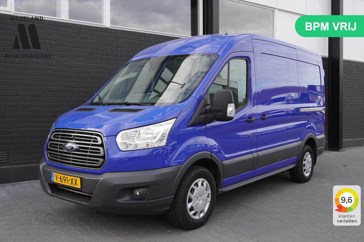 Ford Transit - 2.0 TDCI 130PK 2x Schuifdeur L2H2 EURO 6 - Airco - Navi - Cruise - €14.900,- Excl. - AutoWereld.nl
