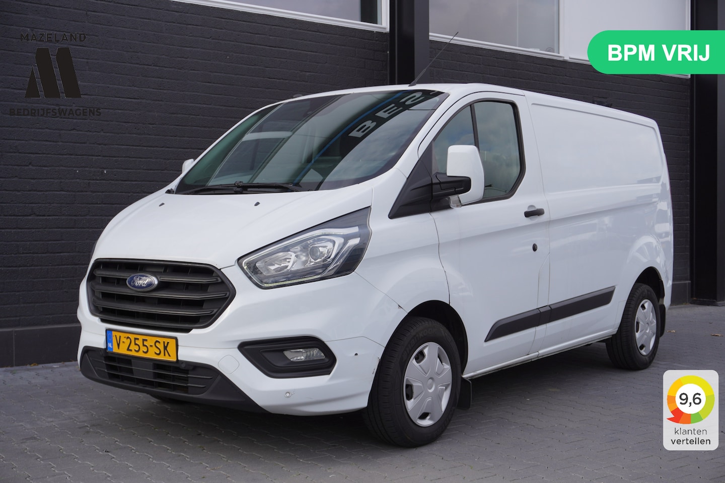 Ford Transit Custom - 2.0 TDCI 130PK EURO 6 - Airco - Navi - Cruise  - €14.900,- Excl. - AutoWereld.nl