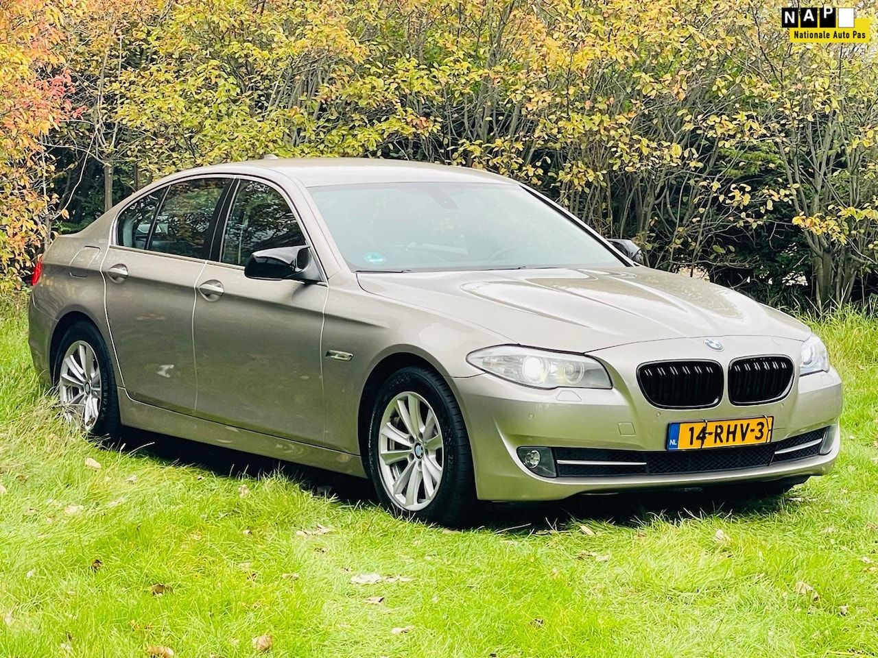 BMW 5-serie - 523i Executive/Automaat/airco/Navi/Cruise/Sport uitlaat/NL Auto - AutoWereld.nl