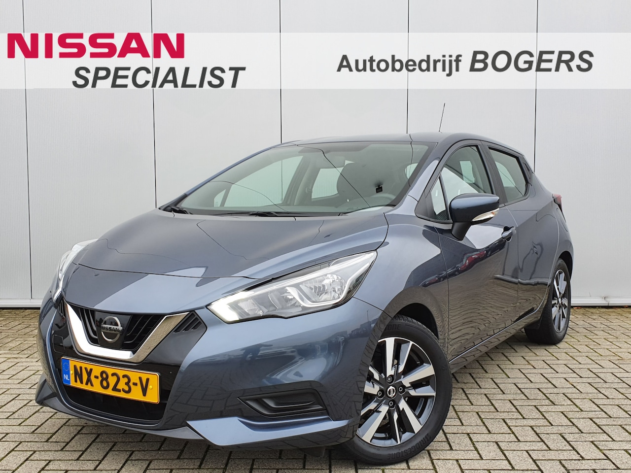 Nissan Micra - 1.0L Acenta Airco, Cruise Control, 16"Lm, el.ramen/spiegels - AutoWereld.nl