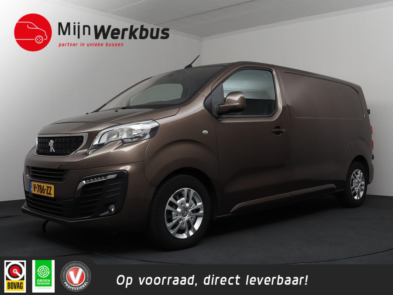 Peugeot Expert - 2.0 BlueHDI 180 Standard Asphalt MARGE Trekhaak | Camera | Carplay! - AutoWereld.nl
