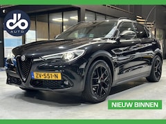 Alfa Romeo Stelvio - 2.2d B-Tech ORG.NL + DEALER O.H. I BEIGE LEER + SPORT I NAVI + CAMERA I 20" LMV