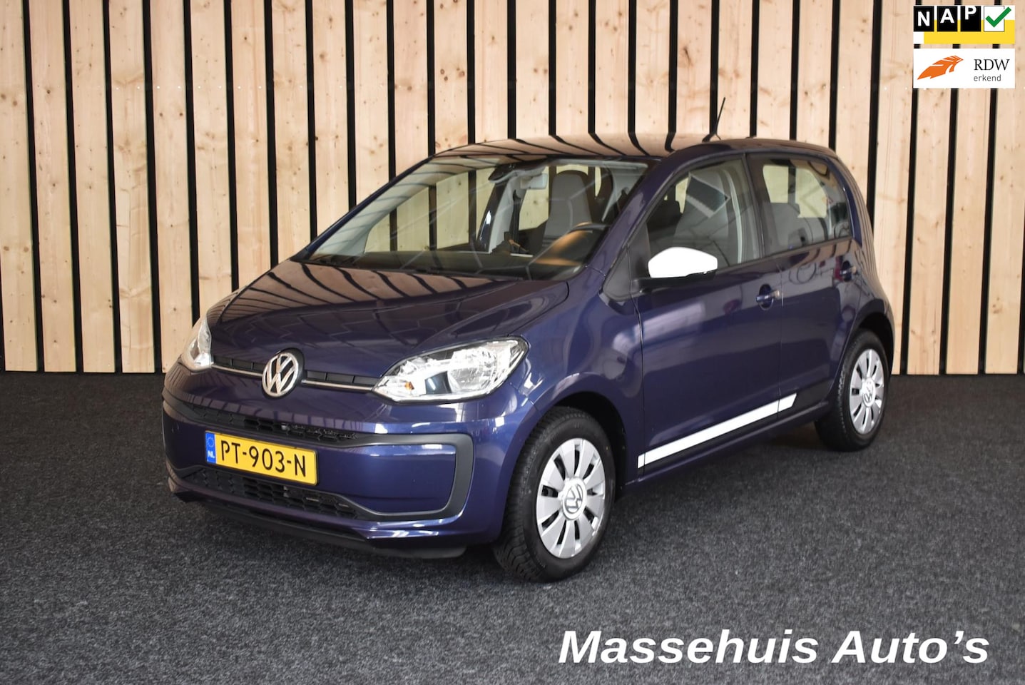 Volkswagen Up! - 1.0 BMT move up! 40.000km Airco 5-drs 2e eig. Nieuwstaat Nwe APK - AutoWereld.nl