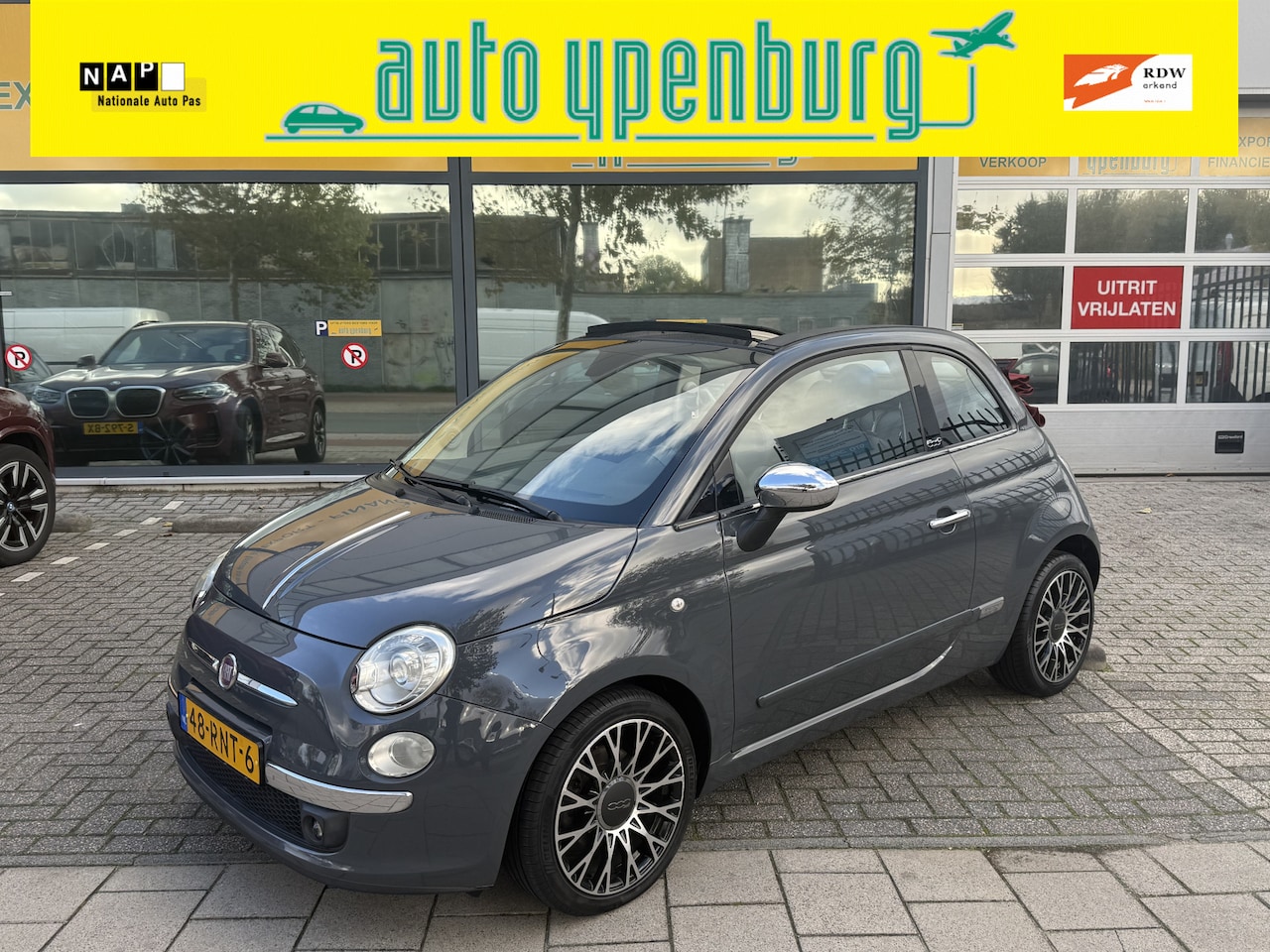Fiat 500 C - 0.9 TwinAir Lounge * Cabrio * Leder * Xenon * Airco * PDC * - AutoWereld.nl
