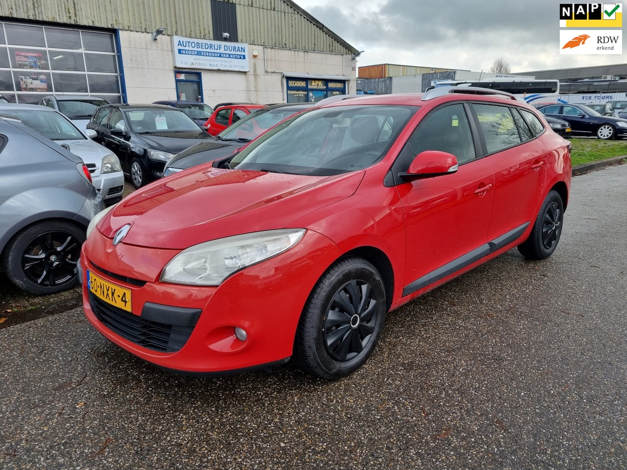 Renault Mégane Estate - 1.6 Expression Airco! Bj:2010 NAP! - AutoWereld.nl