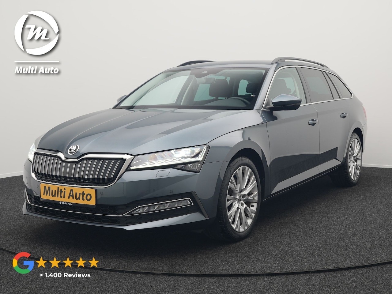 Skoda Superb Combi - 1.4 TSI iV Business Edition Plug In Hybrid 218pk Dealer O.H PHEV | Trekhaak Af Fabriek | A - AutoWereld.nl