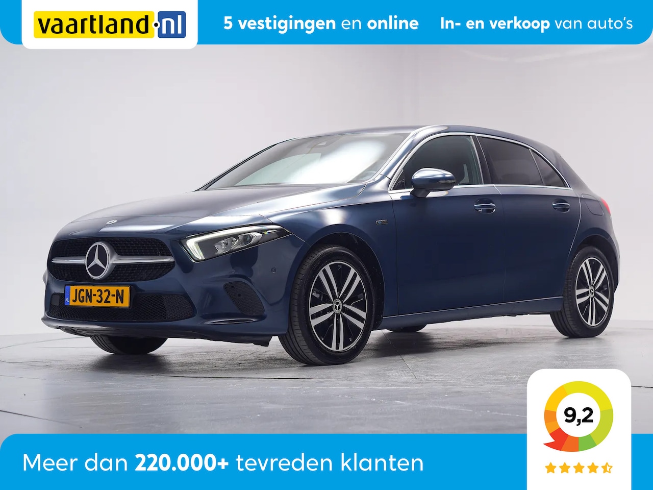 Mercedes-Benz A-klasse - 250e business solution Aut. [ Sfeerverlichting Camera Leder Navi ] - AutoWereld.nl