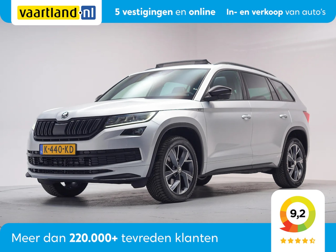 Skoda Kodiaq - 1.5 TSI ACT Sportline Business Aut. [ Panorama Leder/Alcantara Canton ] - AutoWereld.nl