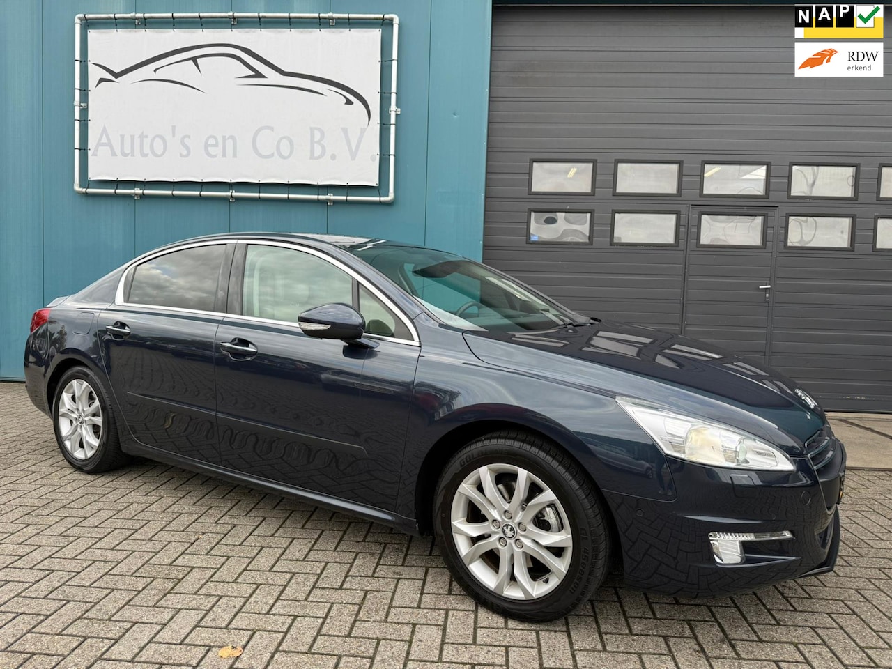 Peugeot 508 - 1.6 THP Allure Leder bi-Xenon Clima Cruise Navigatie Head up displ Afn trekhaak Pdc NL Aut - AutoWereld.nl