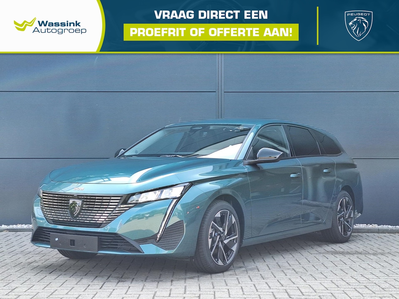 Peugeot 308 - 1.2 HYbrid 145pk e-DCS6 Allure | 8 Jaar Fabrieksgarantie | Navigatie | Parkeersensoren voo - AutoWereld.nl