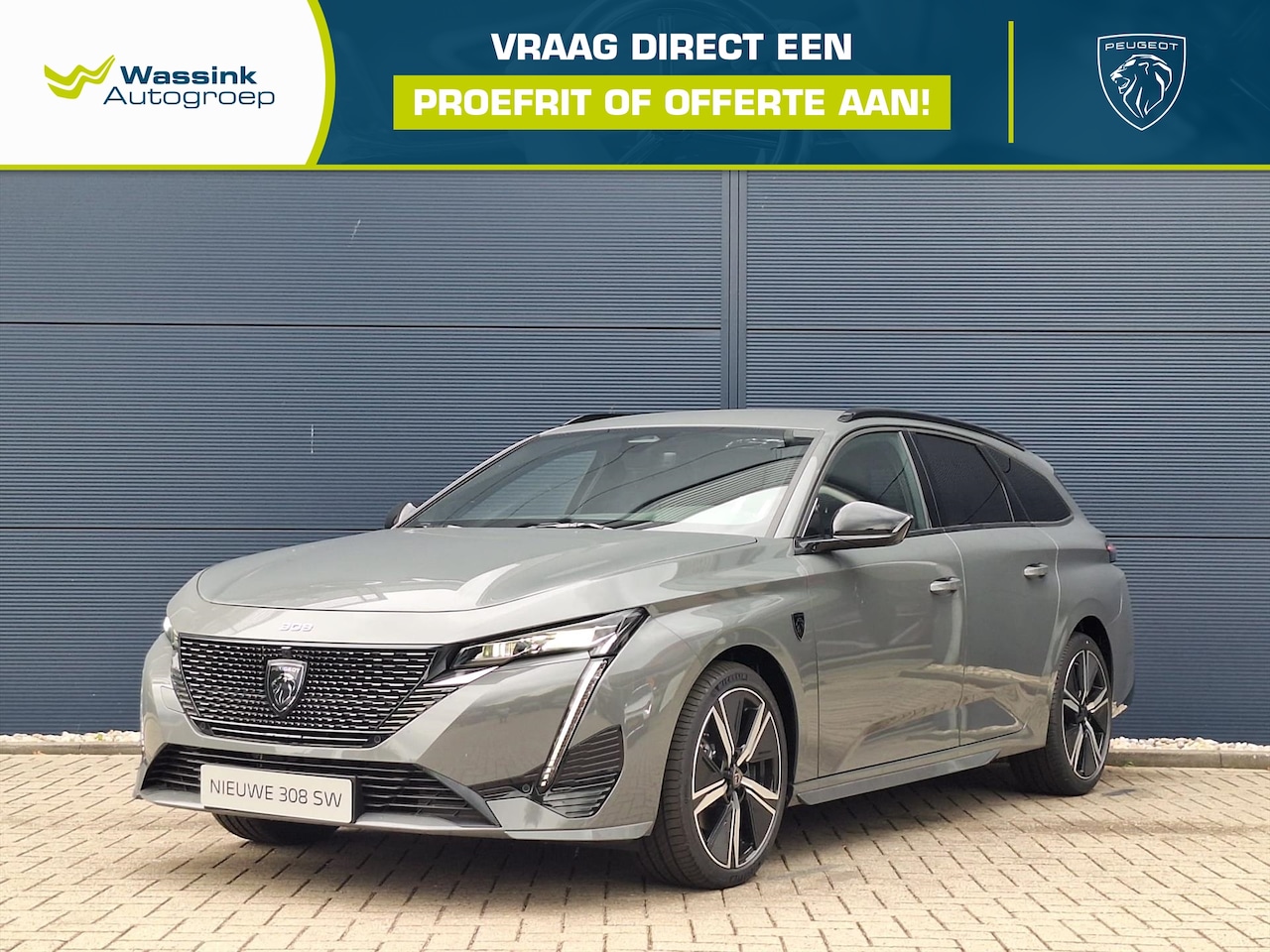 Peugeot 308 - 1.2 Hybrid 145pk e-DCS6 GT | 8 JAAR GARANTIE | 360 Camera | Navigatie | Parkeersensoren vo - AutoWereld.nl