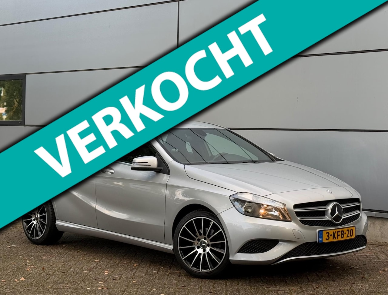 Mercedes-Benz A-klasse - 180 Sport Half Leder |Airco |AMG Velgen |Nederlandse Auto |Boekjes - AutoWereld.nl