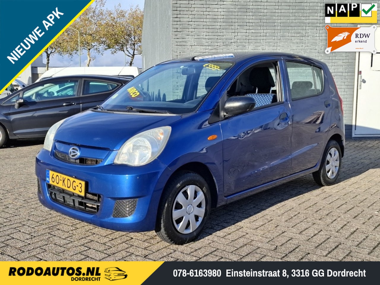 Daihatsu Cuore - 1.0 Comfort 5-Drs Airco 156dkm ✅ Nw APK - AutoWereld.nl