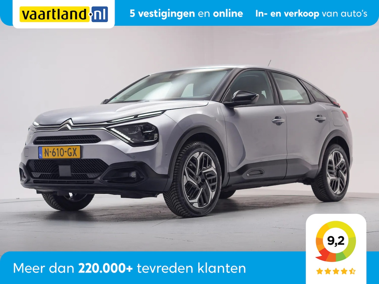 Citroën C4 - 1.2 Business Plus [ Apple-Carplay Adaptief cruise Navigatie] - AutoWereld.nl