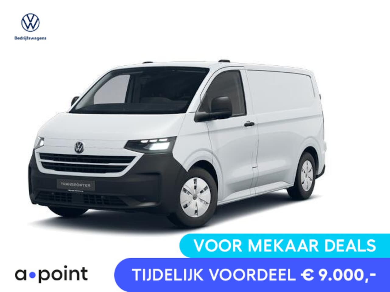 Volkswagen e-Transporter - Bedrijfswagens Life Intro L1 Elektromotor 160 kW (218 pk) 3100 mm - AutoWereld.nl