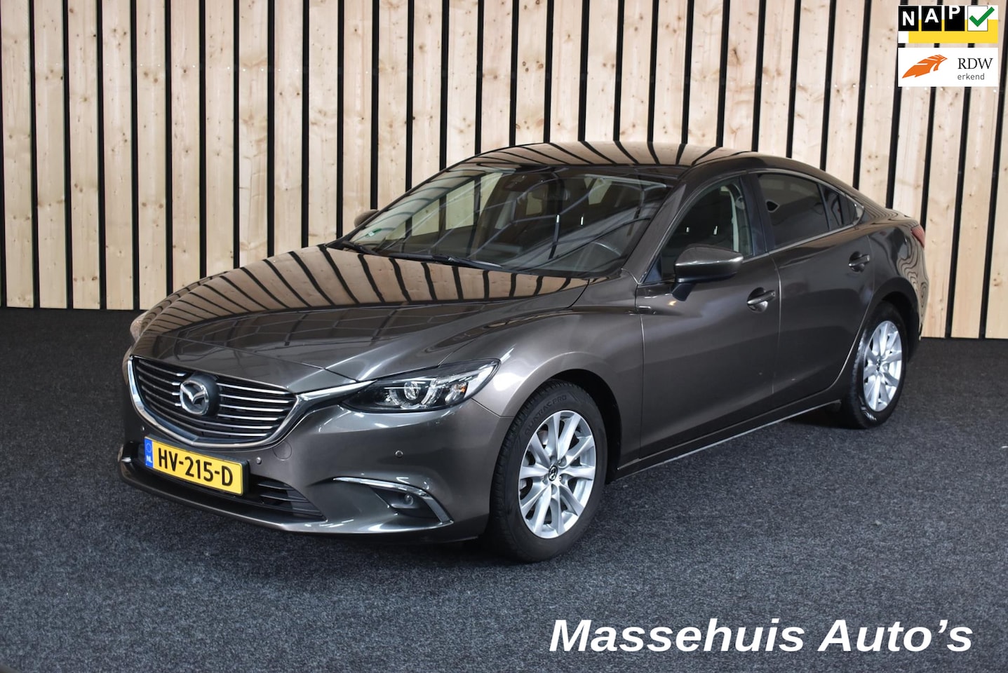 Mazda 6 - 2.0 SkyActiv-G 165 TS+ Automaat 159dkm Trekhaak 2e eig. Navi Cruise Clima Nwe APK - AutoWereld.nl