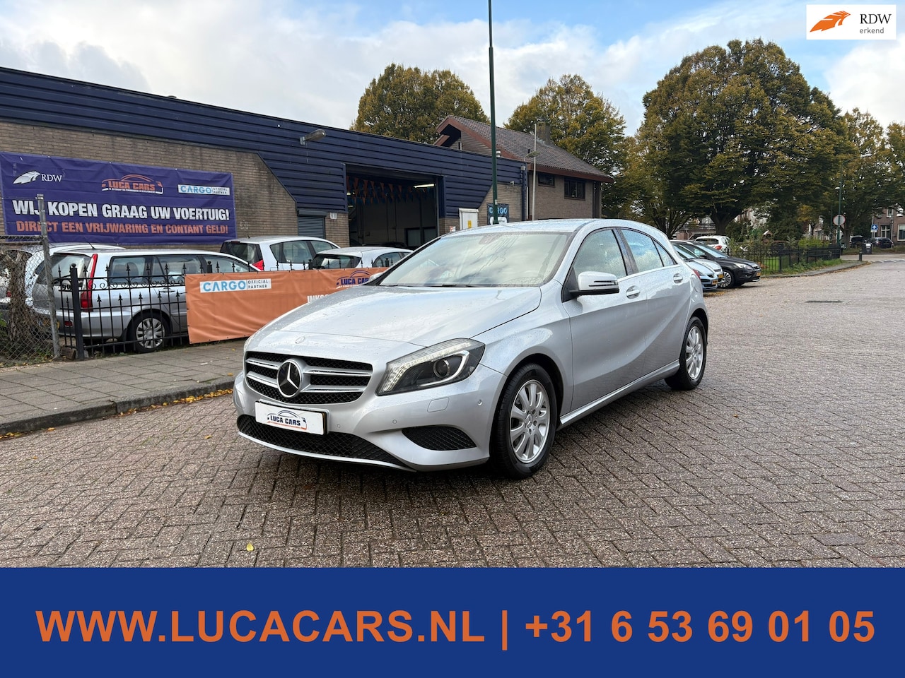 Mercedes-Benz A-klasse - 180 NAVI 2X SLEUTEL + BOEKJES! - AutoWereld.nl