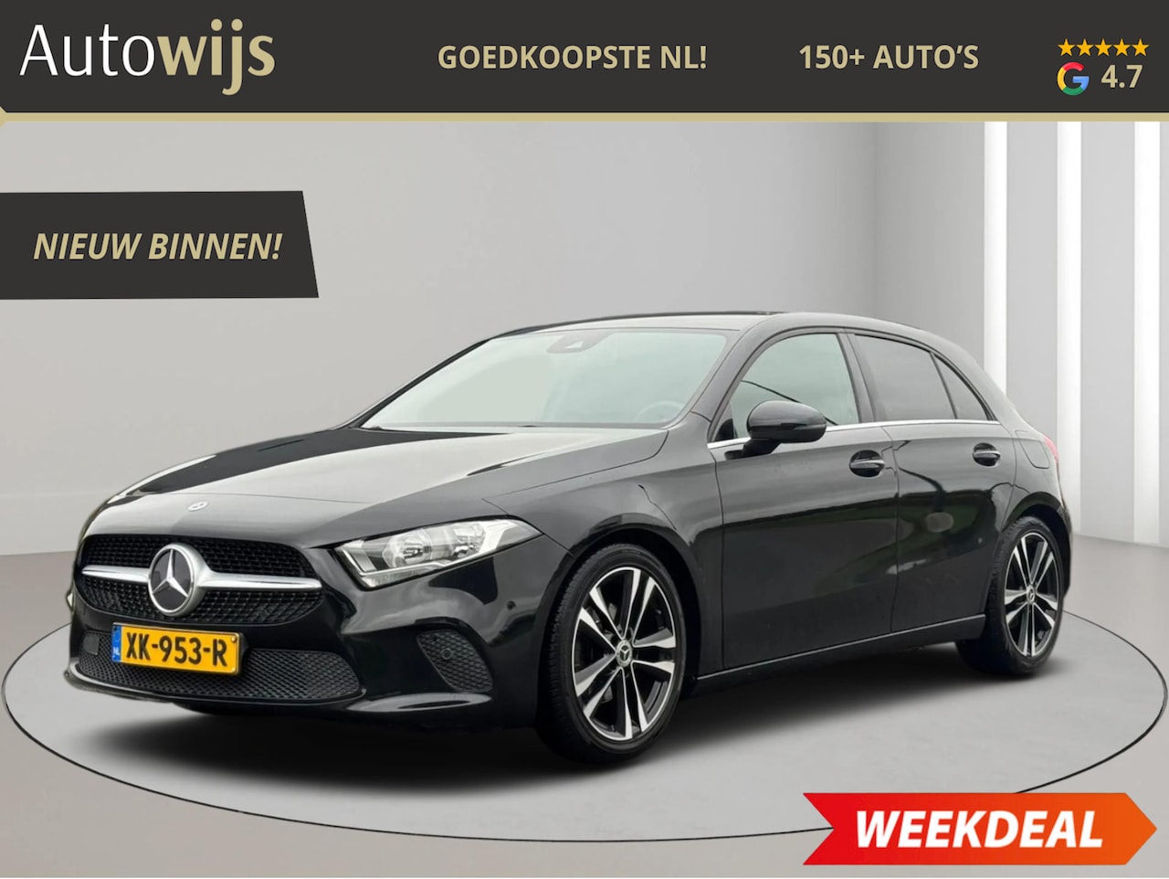 Mercedes-Benz A-klasse - 160 Advantage|CAMERA|CRUIS|NL AUTO| - AutoWereld.nl