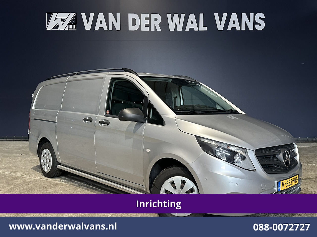 Mercedes-Benz Vito - 111 CDI L2H1 inrichting Euro6 Airco | Camera | Navigatie | Cruisecontrol | Trekhaak Parkee - AutoWereld.nl