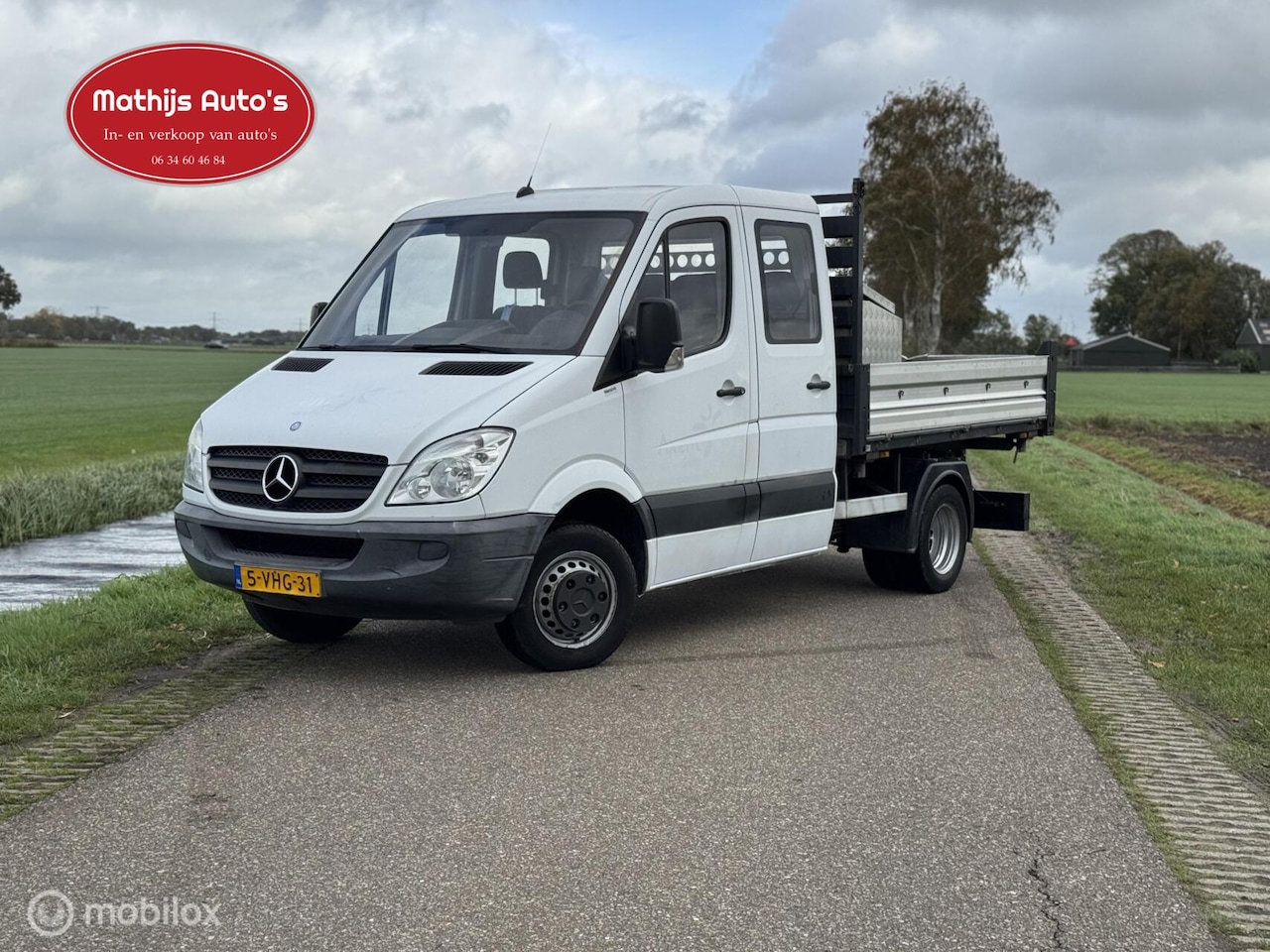 Mercedes-Benz Sprinter - bestel 510 2.2 CDI 366 3 zijdige kipper dubbellucht! - AutoWereld.nl