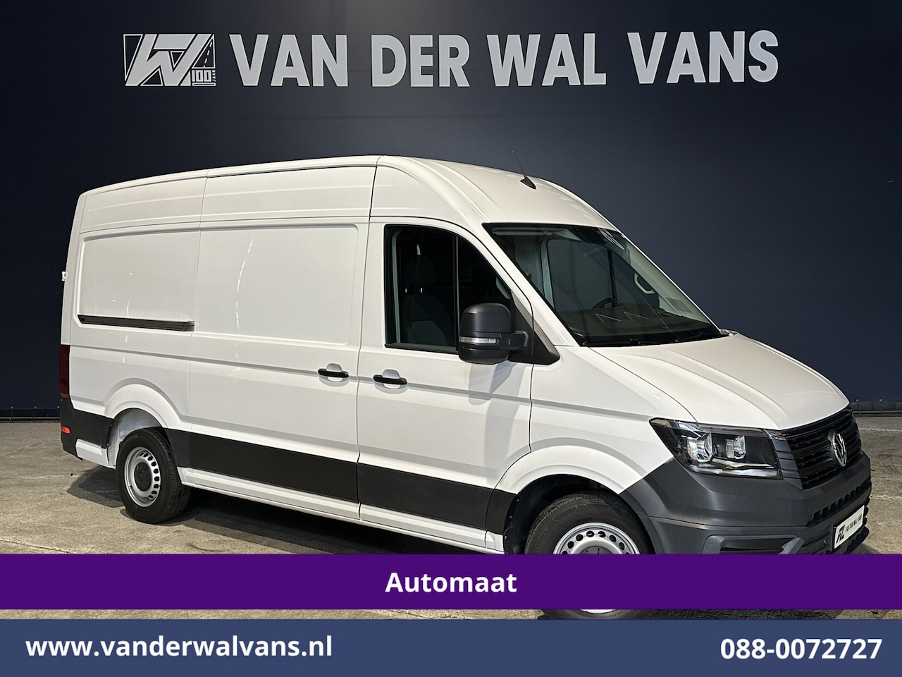 Volkswagen Crafter - 2.0 TDI 141pk Automaat L3H3 L2H2 Euro6 Airco | Navigatie | Parkeersensoren 3000kg trekverm - AutoWereld.nl