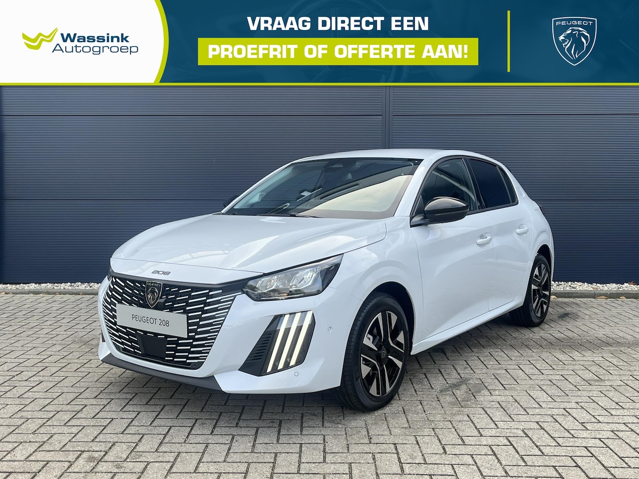 Peugeot 208 - 1.2 Hybrid 110 e-DCS6 Allure | Navigatie | Parkeercamera | Cruise Control | - AutoWereld.nl