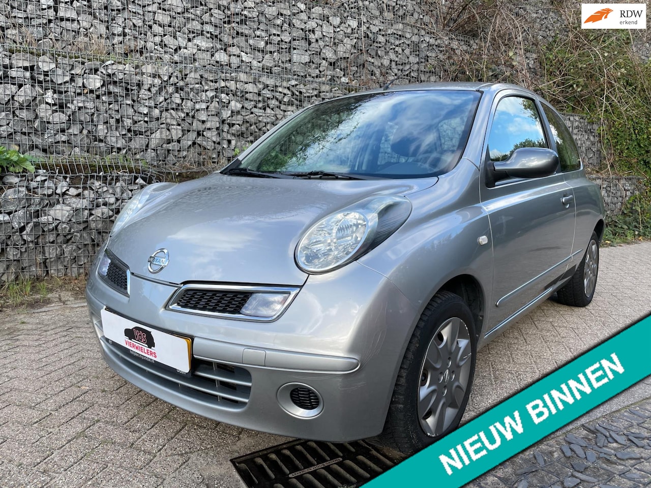 Nissan Micra - 1.2 Mix Airco Elektr Ramen Parkersensoren - AutoWereld.nl