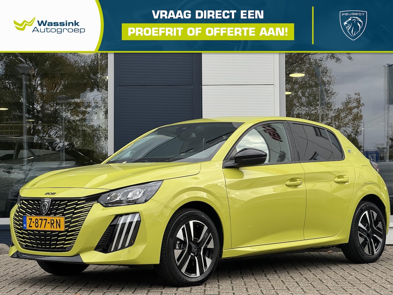 Peugeot e-208 - EV 50kWh 136pk Style I Parkeersensoren voor+achter | Navigatie | Cruise Control | Stoelver - AutoWereld.nl