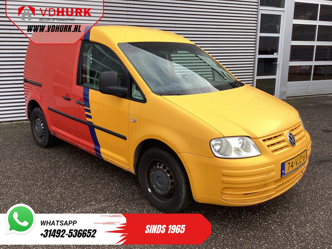 Volkswagen Caddy - 2.0 SDI EXPORT ONLY DB-Riem V.V./ Airco/ Cruise - AutoWereld.nl
