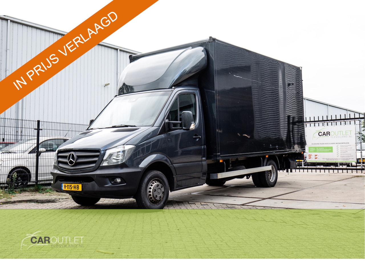 Mercedes-Benz Sprinter - AUTOMAAT 514 2.2 CDI 432 HD DC Nette zeer goed onderhouden MB Bakwagen met D'Hollandia laa - AutoWereld.nl