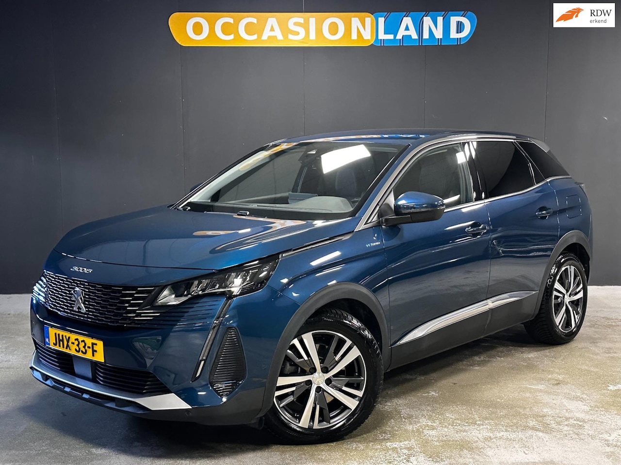 Peugeot 3008 - 1.6 HYbrid 225 Blue Lease Allure|LED|STOELV|CRUISE|360CAM|CARPLAY|DODEHOEK|18INCH| - AutoWereld.nl