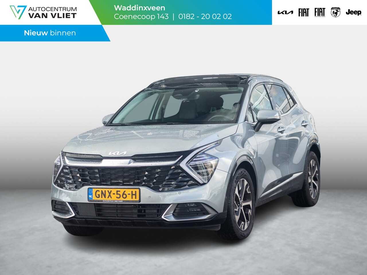 Kia Sportage - 1.6 T-GDi Hybrid DynamicPlusLine | Pano dak | Stoel & Stuurverwarming - AutoWereld.nl