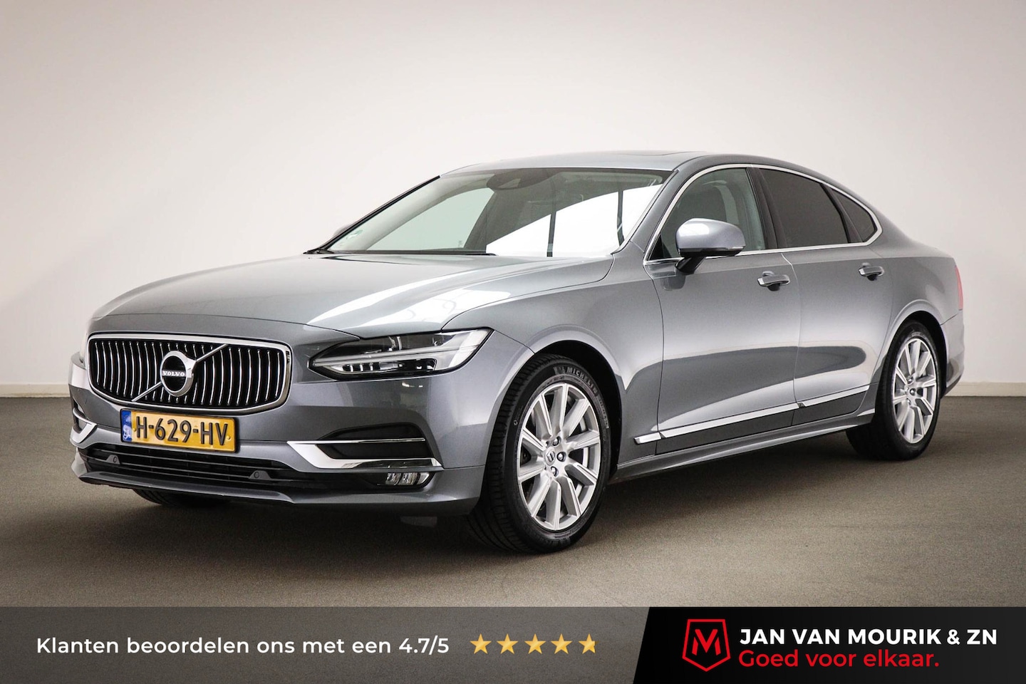 Volvo S90 - 2.0 T4 Inscription | LUXURY / SCANDINAVIAN / VERSABILITY- PACK | HEAD UP | STUURVERWARMING - AutoWereld.nl