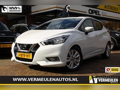 Nissan Micra - 1.0 IG-T 100PK N-Connecta + 16"/ Navi/ Clima/ Camera/ Stoelverwarming/ Trekhaak/ NL auto