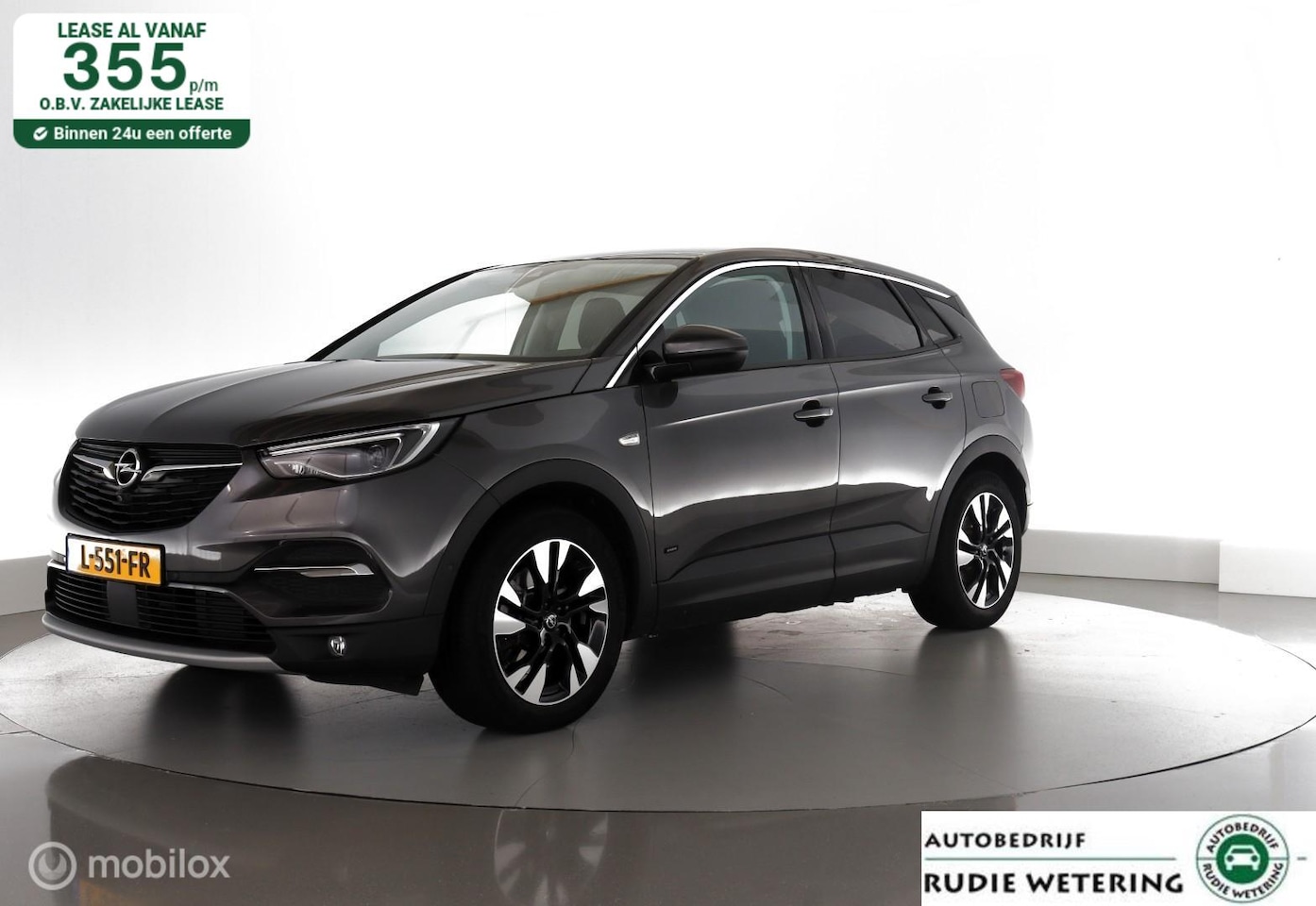 Opel Grandland X - 1.6 Turbo Automaat Hybrid Business Elegance trekhaak|led|cam360|nav|dab|ecc|lmv18 - AutoWereld.nl