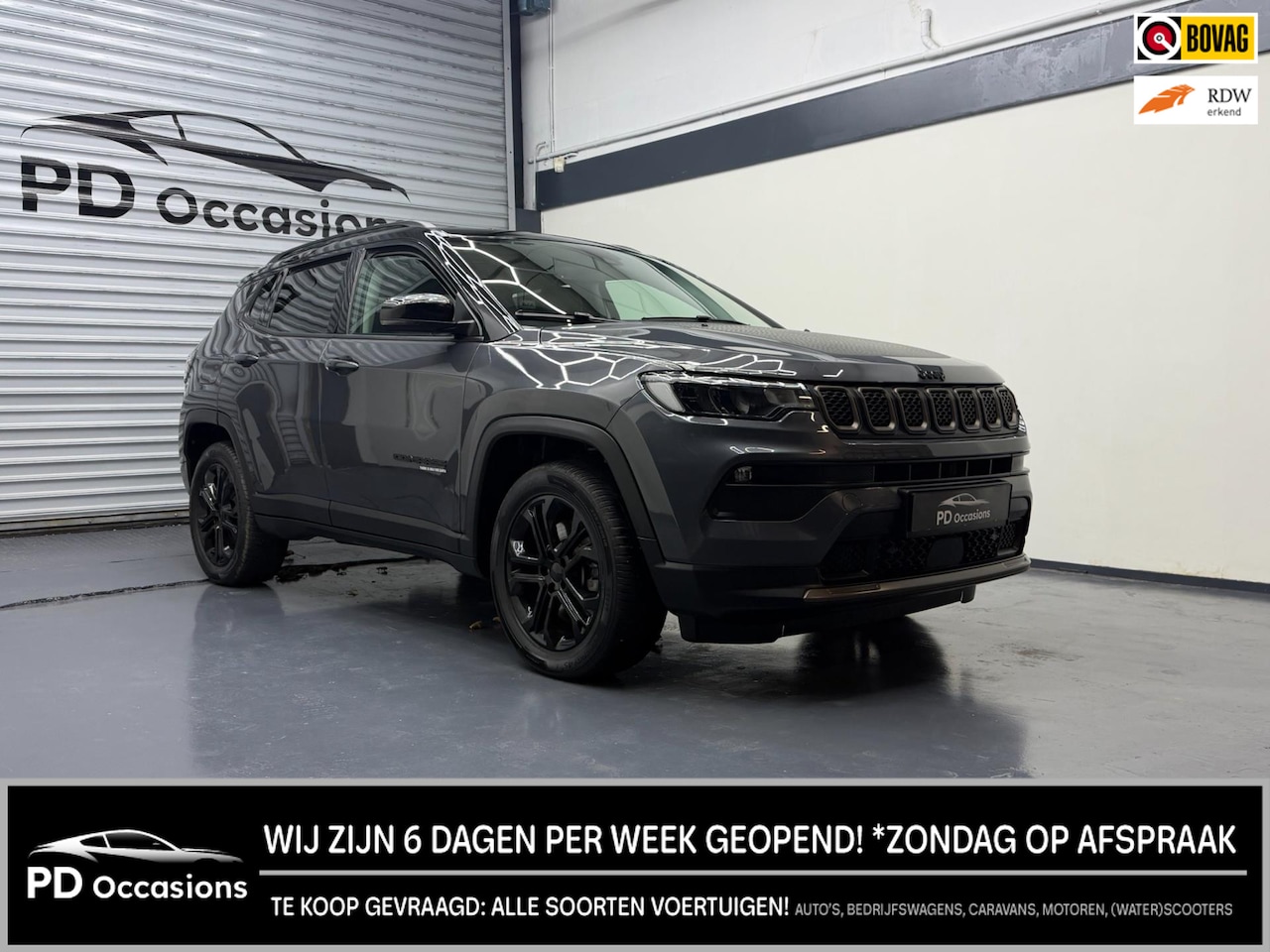 Jeep Compass - 4xe 240 Plug-in Hybrid Electric Upland - Camera - Clima - Winter pakket - ACC - AutoWereld.nl