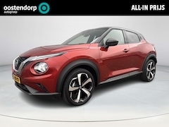 Nissan Juke - 1.0 DIG-T Tekna Navigatiesysteem | Adaptieve Cruise Control | Parkeer Assistent | Parkeers