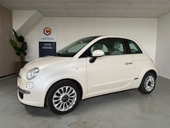 Fiat 500 - 0.9 TwinAir Lounge Airco, Carplay, Lederen bekleding, LMV