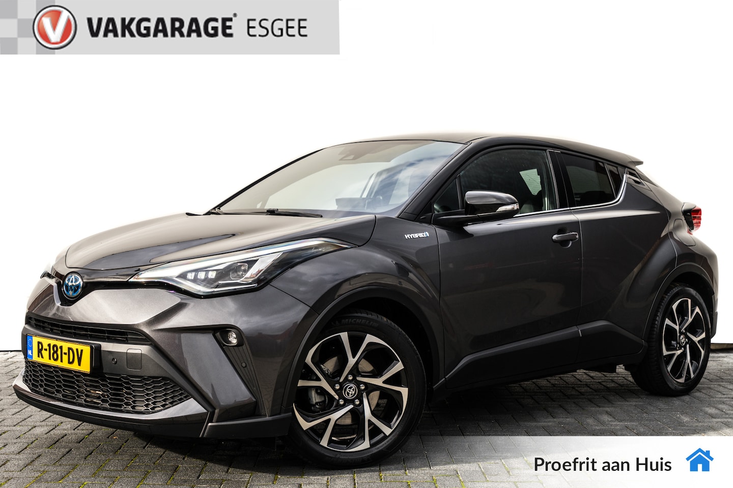 Toyota C-HR - 2.0 184 PK Hybrid Style Luxury RIJKLAAR INCL:GARANTIE | Clima | 18 INCH LMV | NAVI | PDC V - AutoWereld.nl
