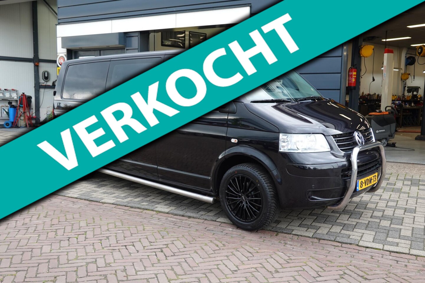 Volkswagen Transporter - 2.5 TDI 340 dubbel cab leer - AutoWereld.nl