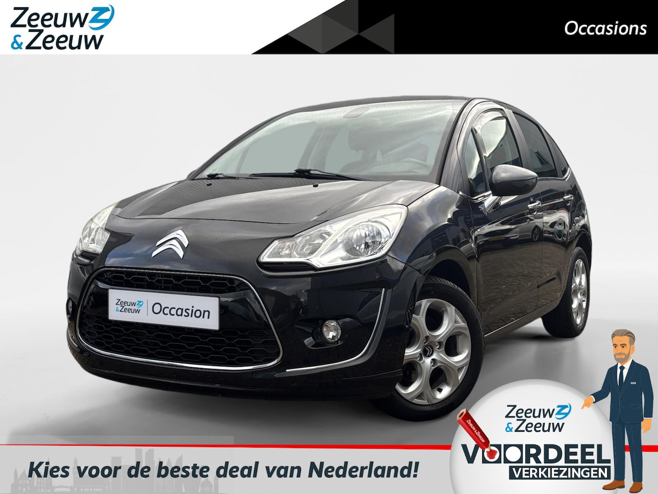 Citroën C3 - 1.6 VTi Exclusive Automaat | Panorama voorruit | Cruise Control | Climate Control | Parkee - AutoWereld.nl