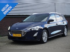 Ford Focus Wagon - 1.0 EcoB.125PK Hybrid Titanium X Bus./Trekhaak/ Winter+Technologypack