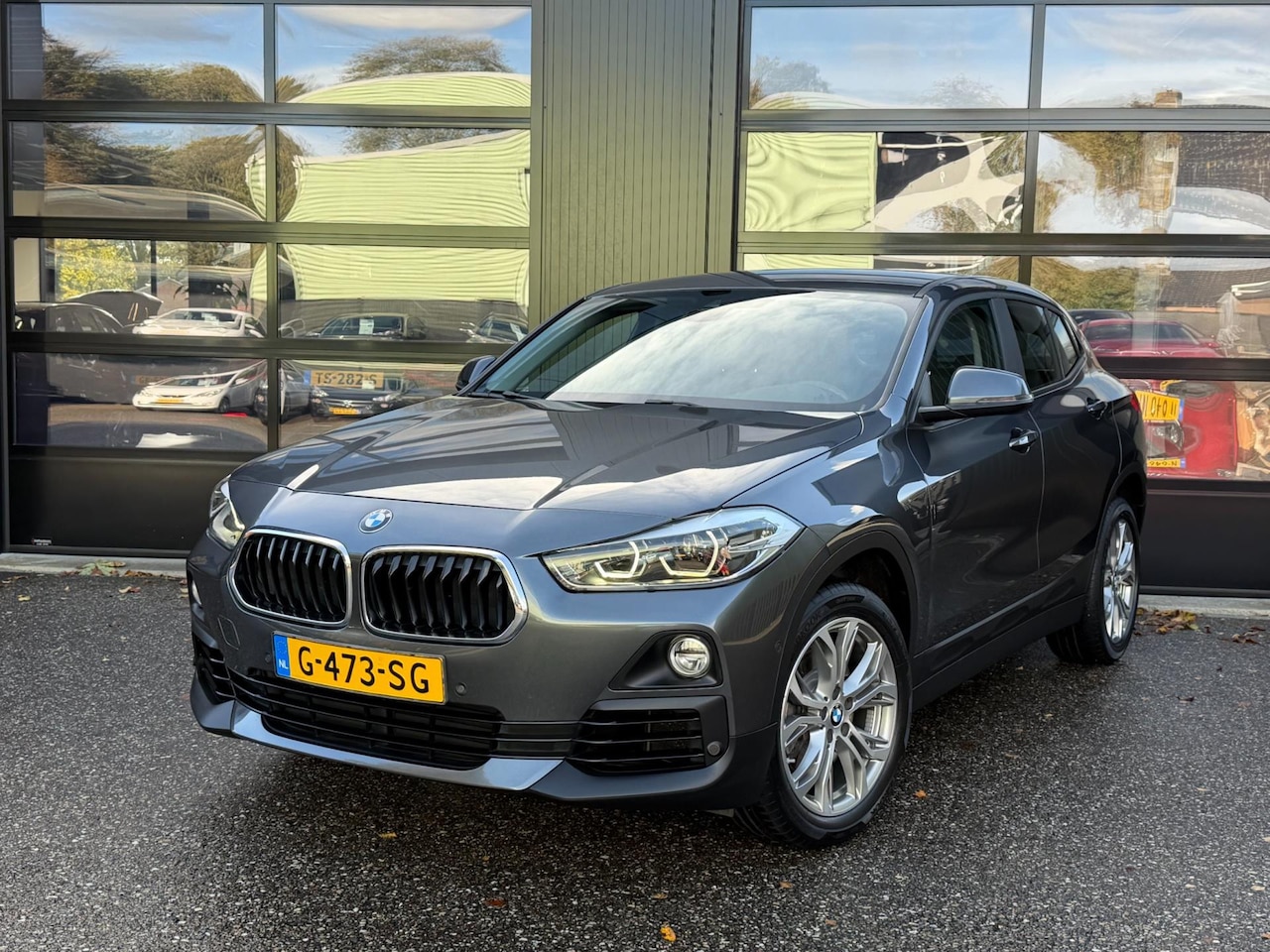 BMW X2 - SDrive20i High Executive Mineralgrau Metallic LED Navi - AutoWereld.nl