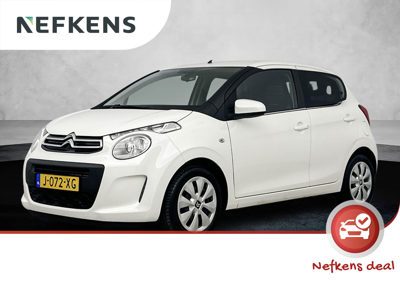 Citroën C1 - 1.0 VTi Feel | Snelheidsbegrenzer | Airco | Extra getinte ramen achter | Bluetooth carkit - AutoWereld.nl